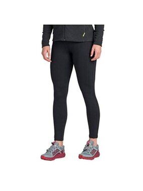 Kathmandu Kathmandu Trenah Leggings Women's 10 Black /Gray Pockets Hiking